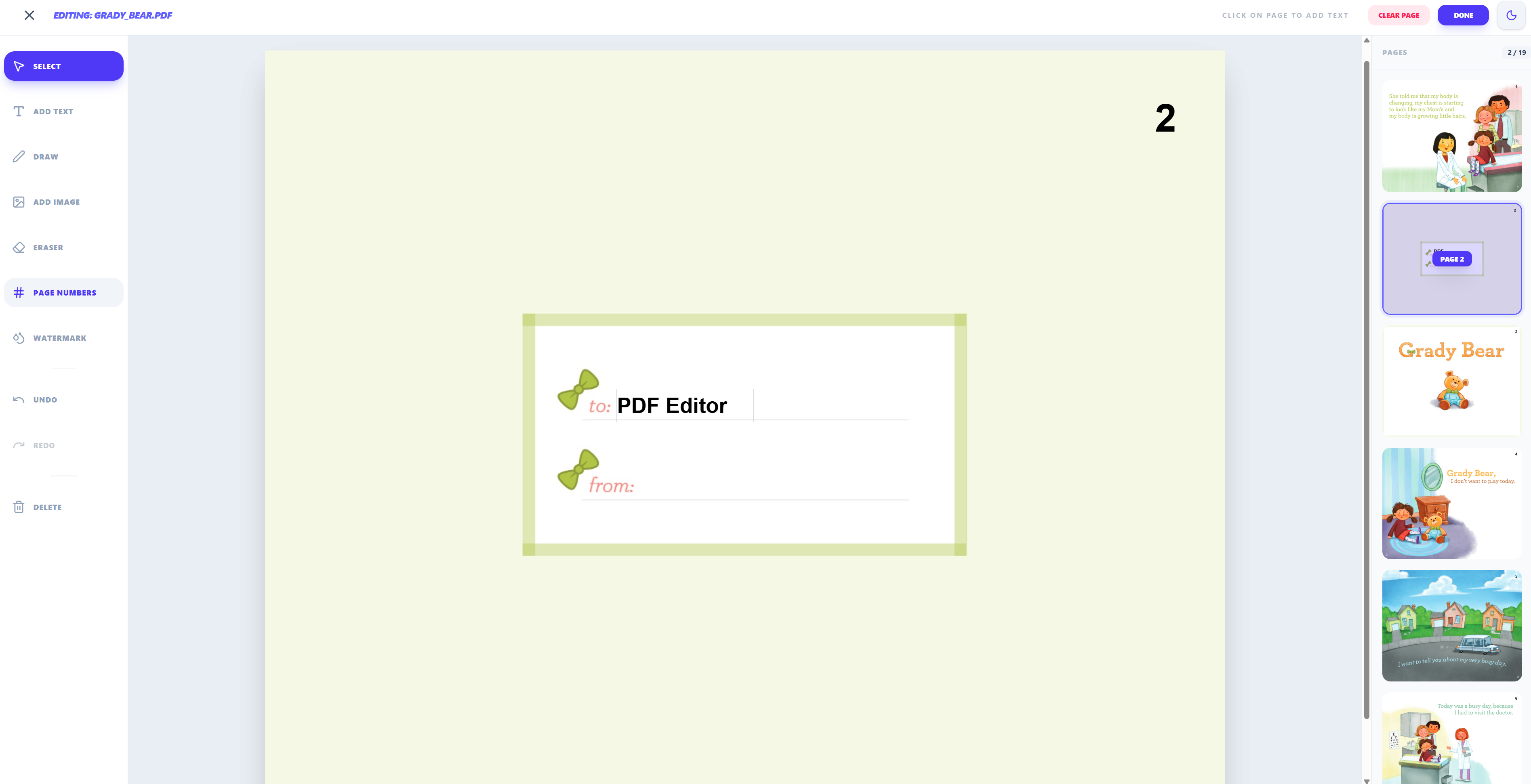 PDF Editor gallery image
