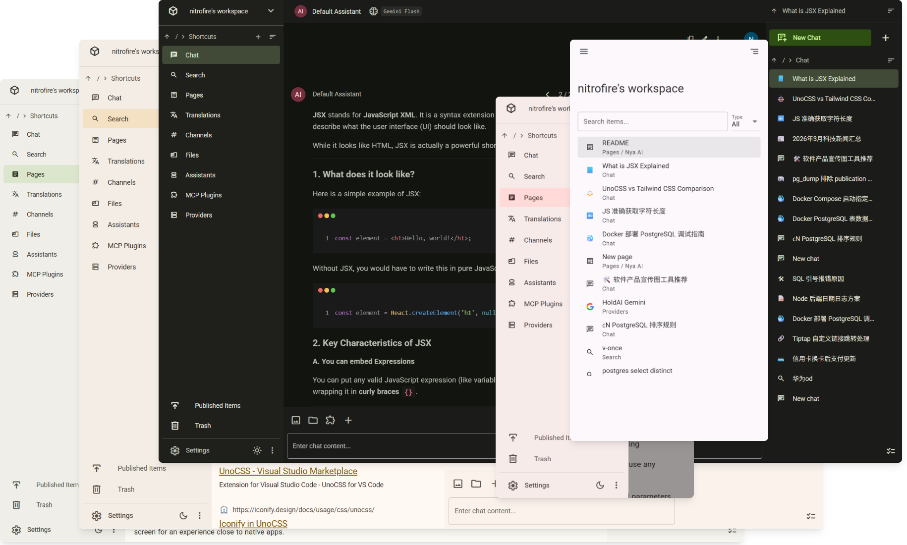 Nya AI - All in one AI workspace gallery image