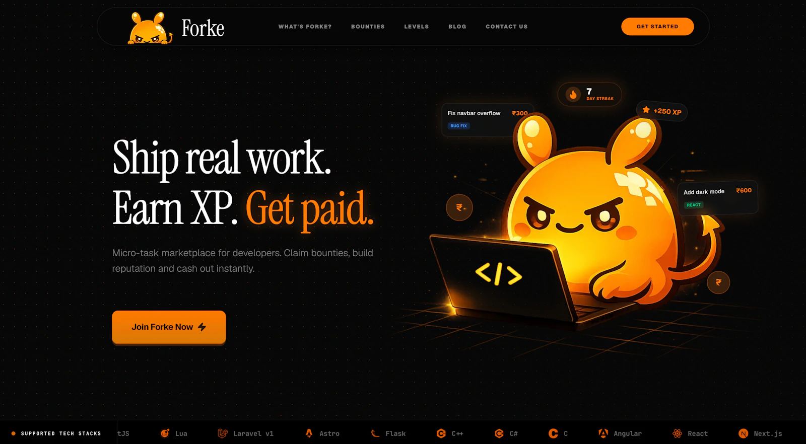 Forke screenshot 1