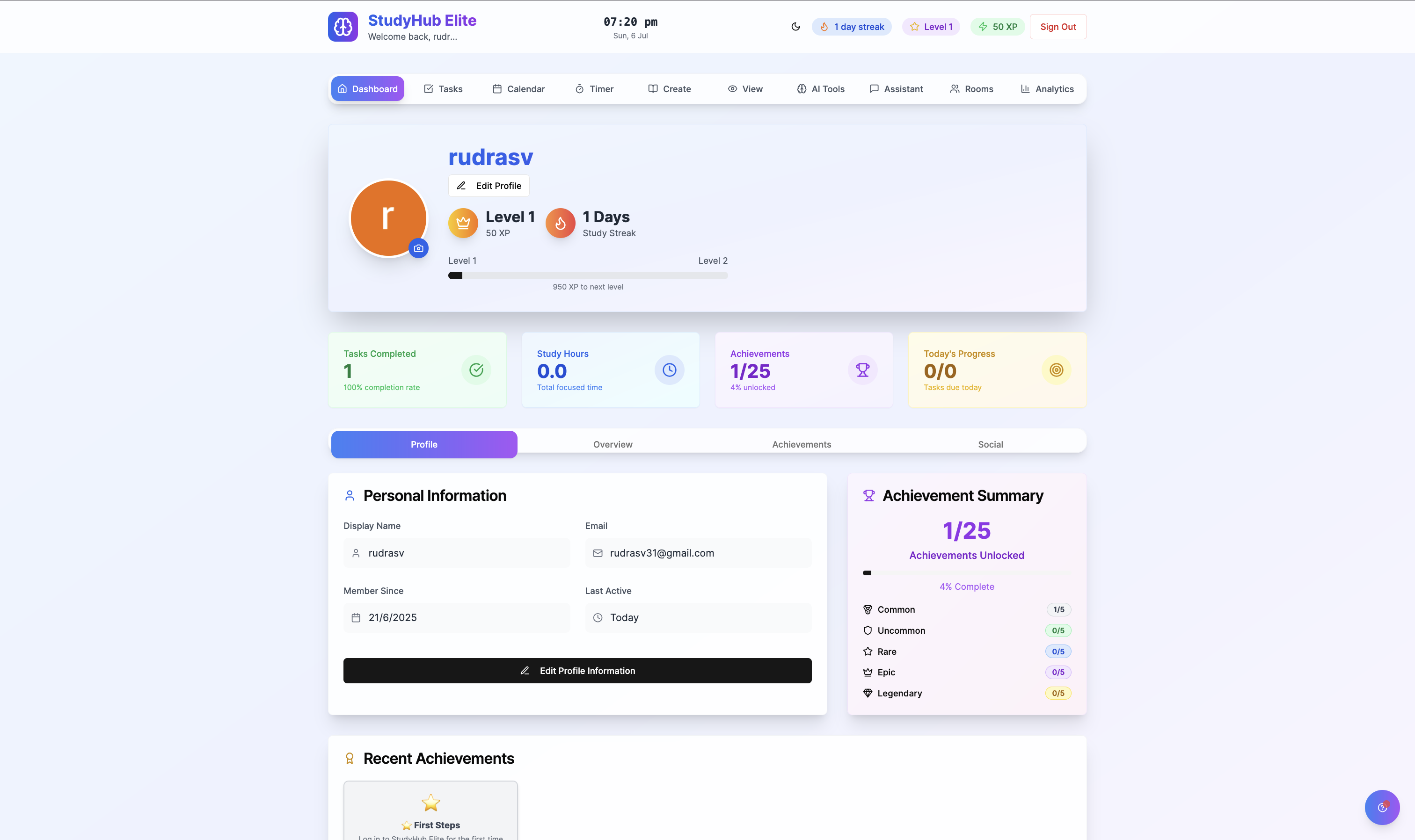 StudyHub Elite - Non solo un hub: la tua potenza di studio. media 2