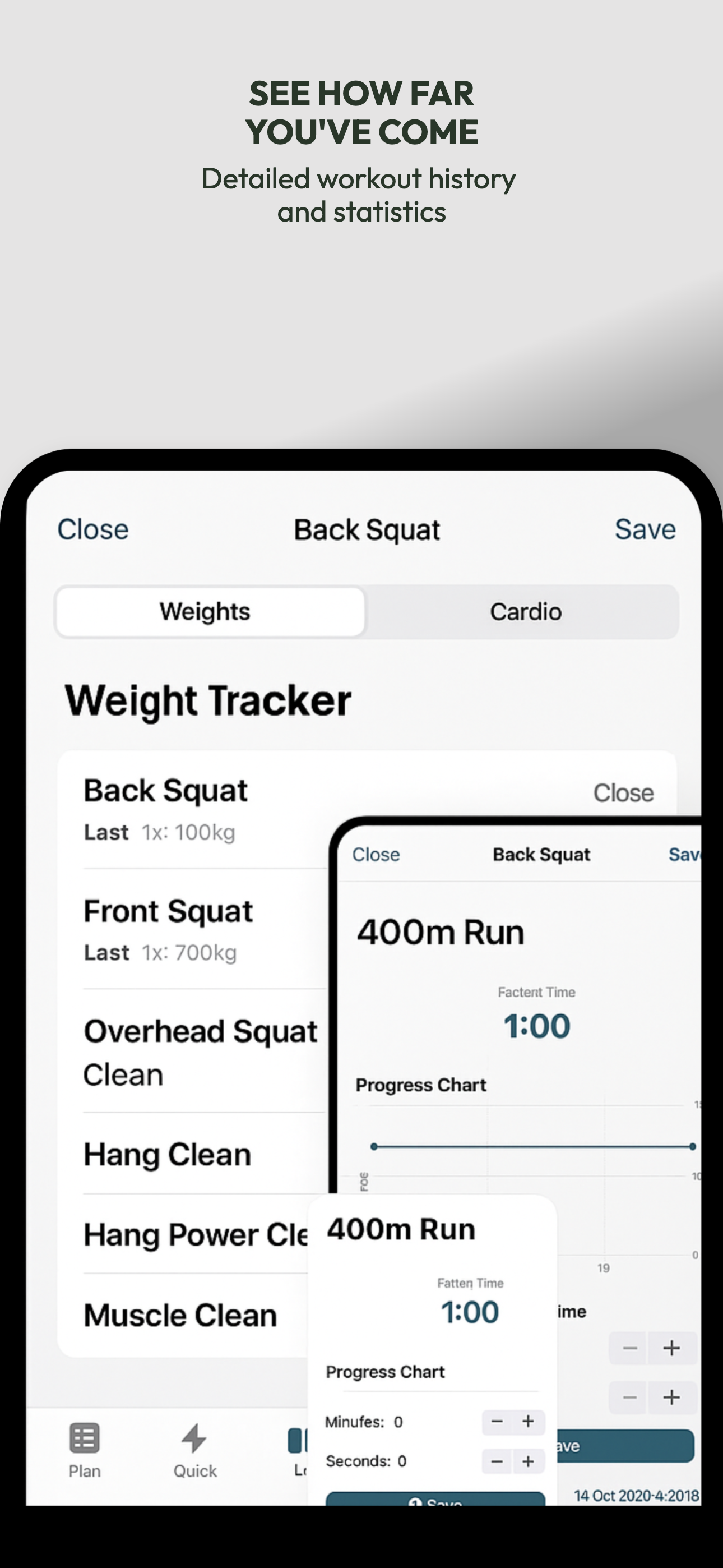 30Day Workout Plans – Training Program - Screenshot 5 showing product features and functionality