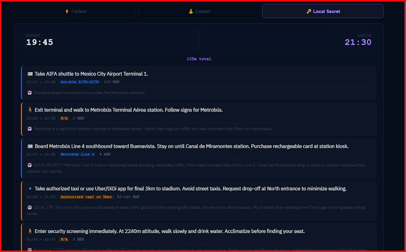  Predictive Transit Engine World Cup2026 screenshot 6