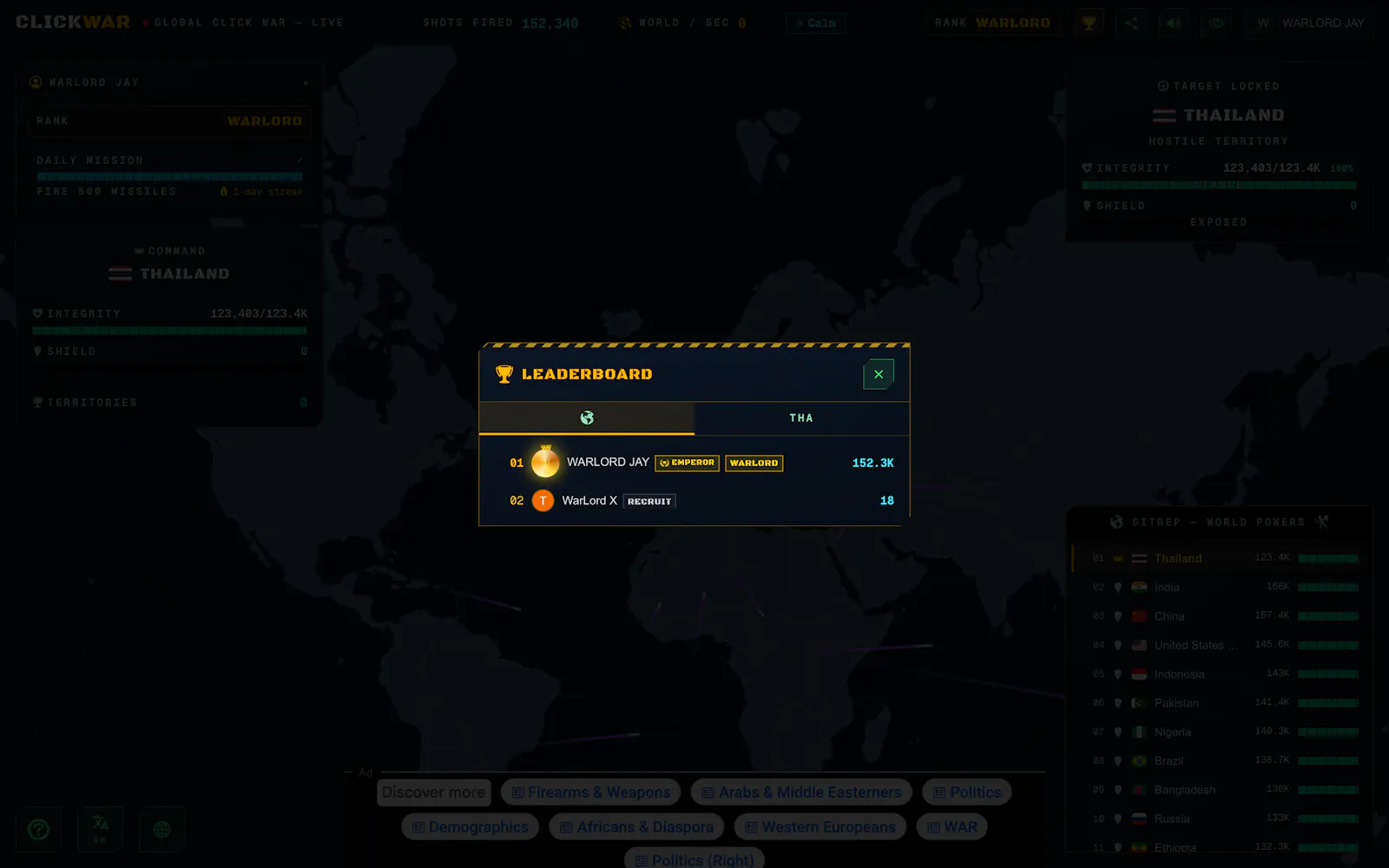ClickWar screenshot 7