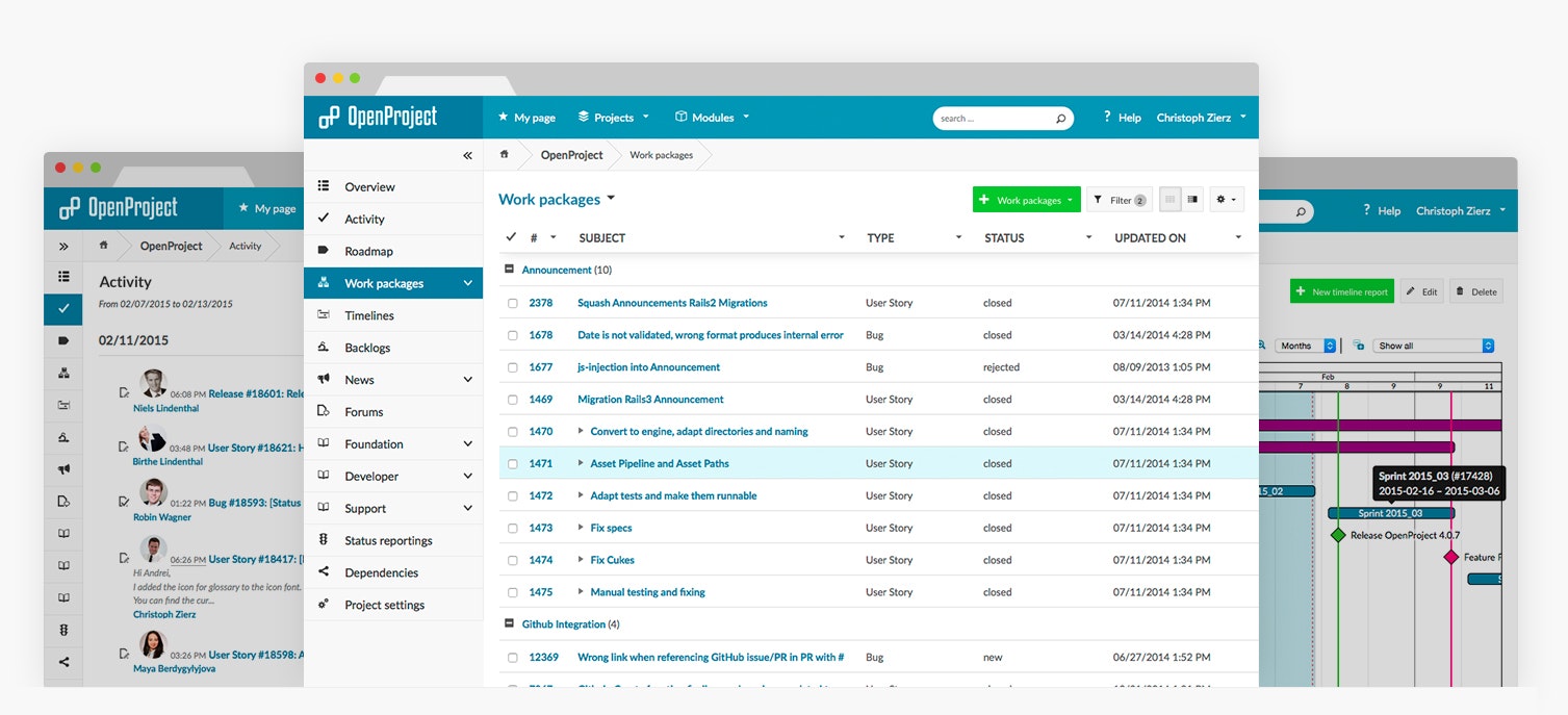 OpenProject gallery image
