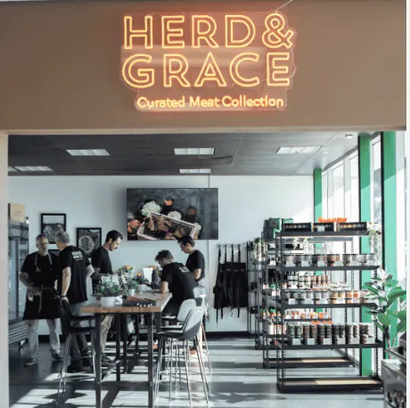 Herd & Grace Steak Store logo