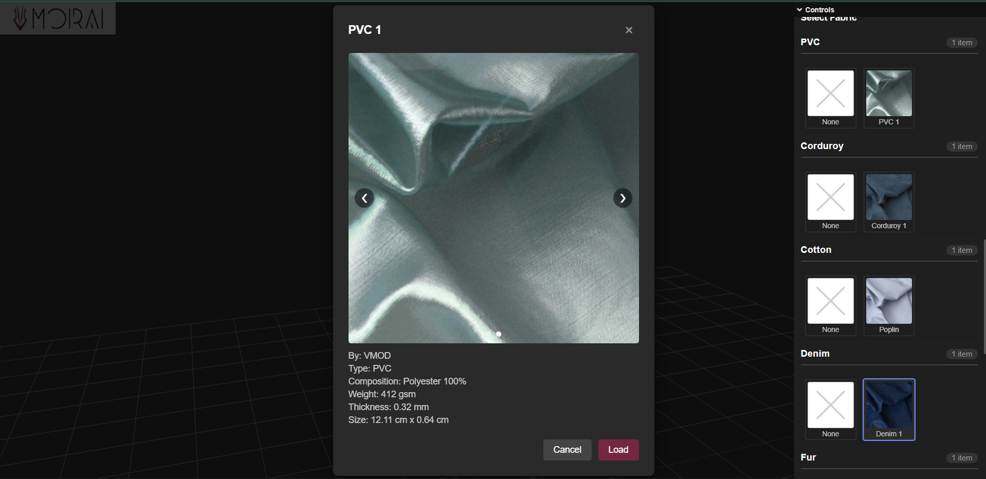 Moirai 3 - Screenshot 2 showing product features and functionality