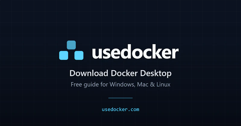 Docker Desktop Download Guide screenshot 1