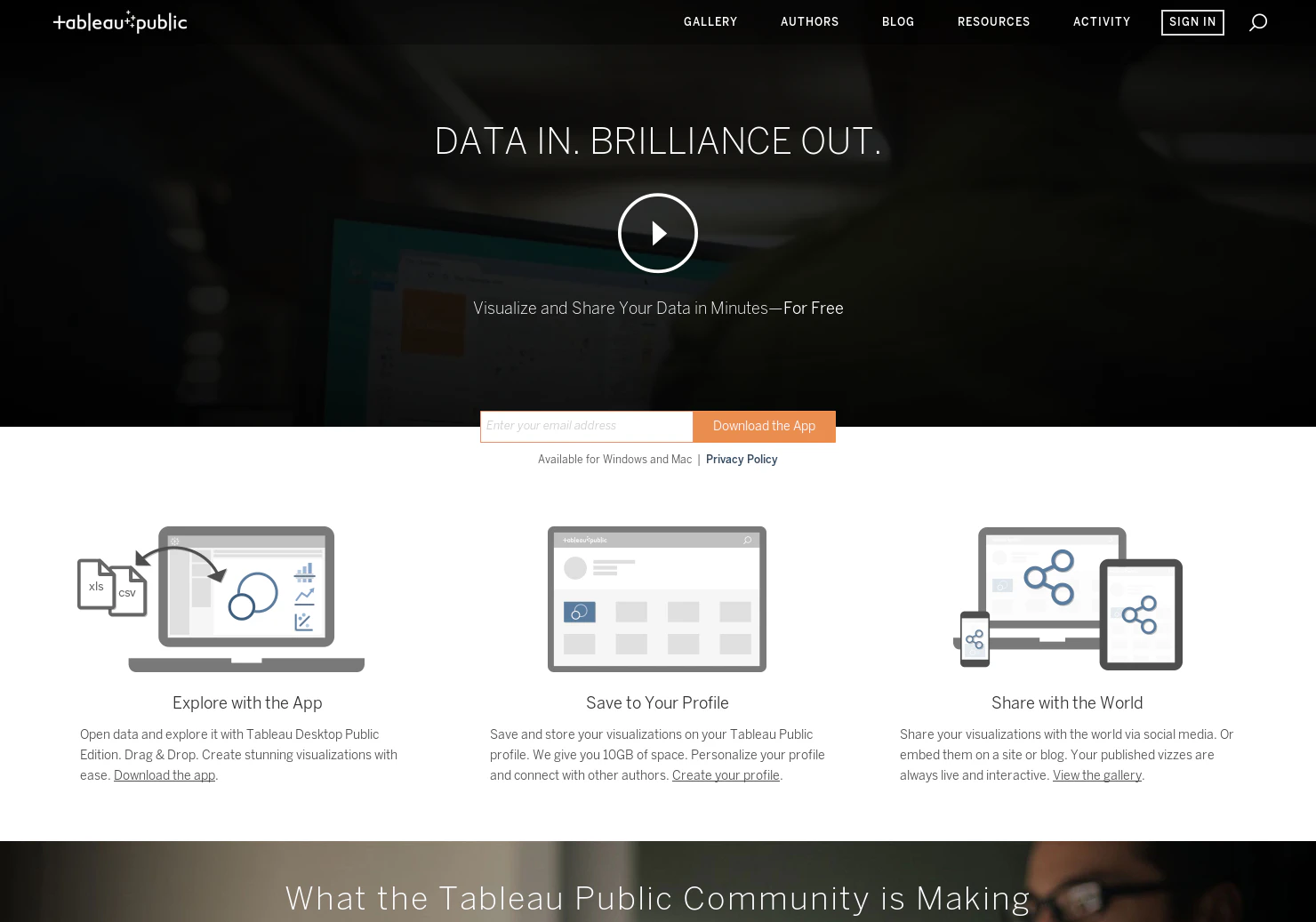 Tableau Public
