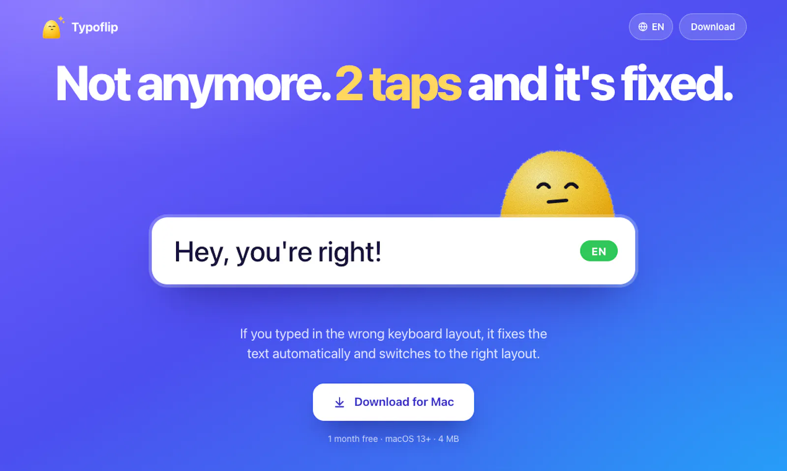 Typoflip screenshot 2