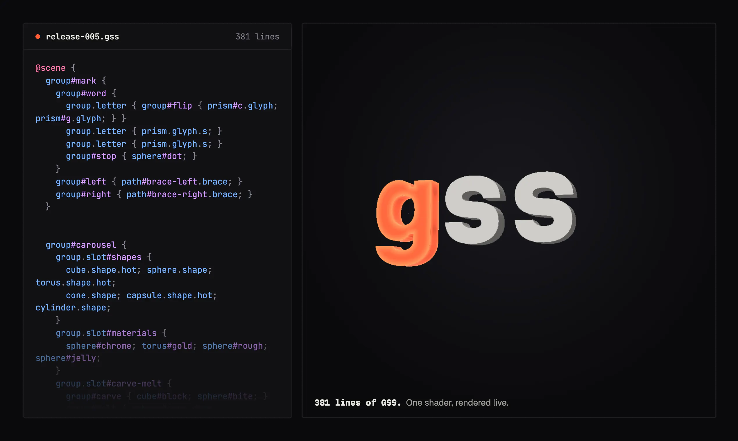 GSS - GPU Style Sheets gallery image