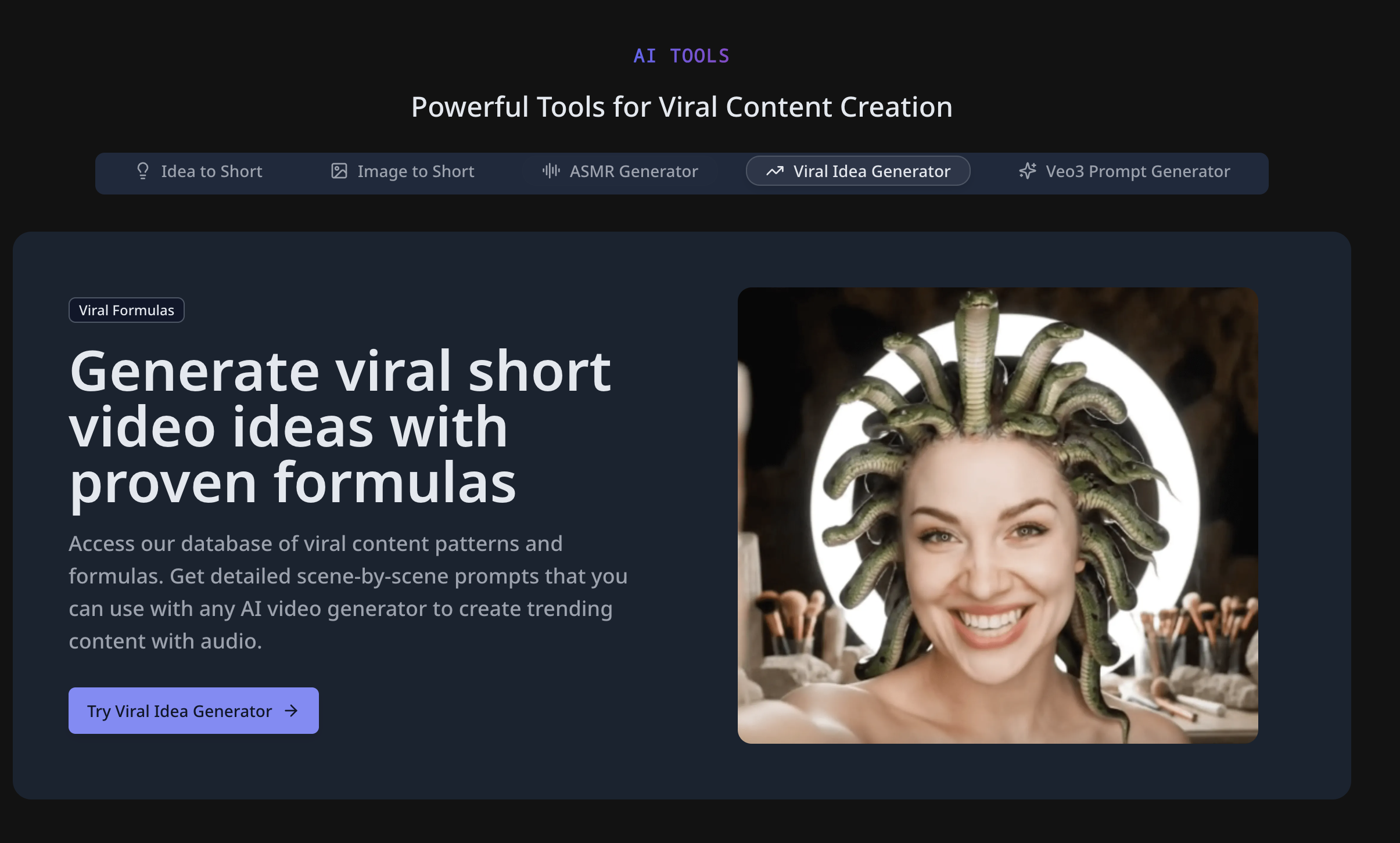 Creatore virale corto media 2