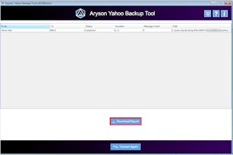 Aryson Yahoo Backup Tool gallery image