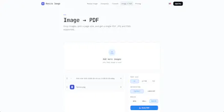 Resize Image gallery image