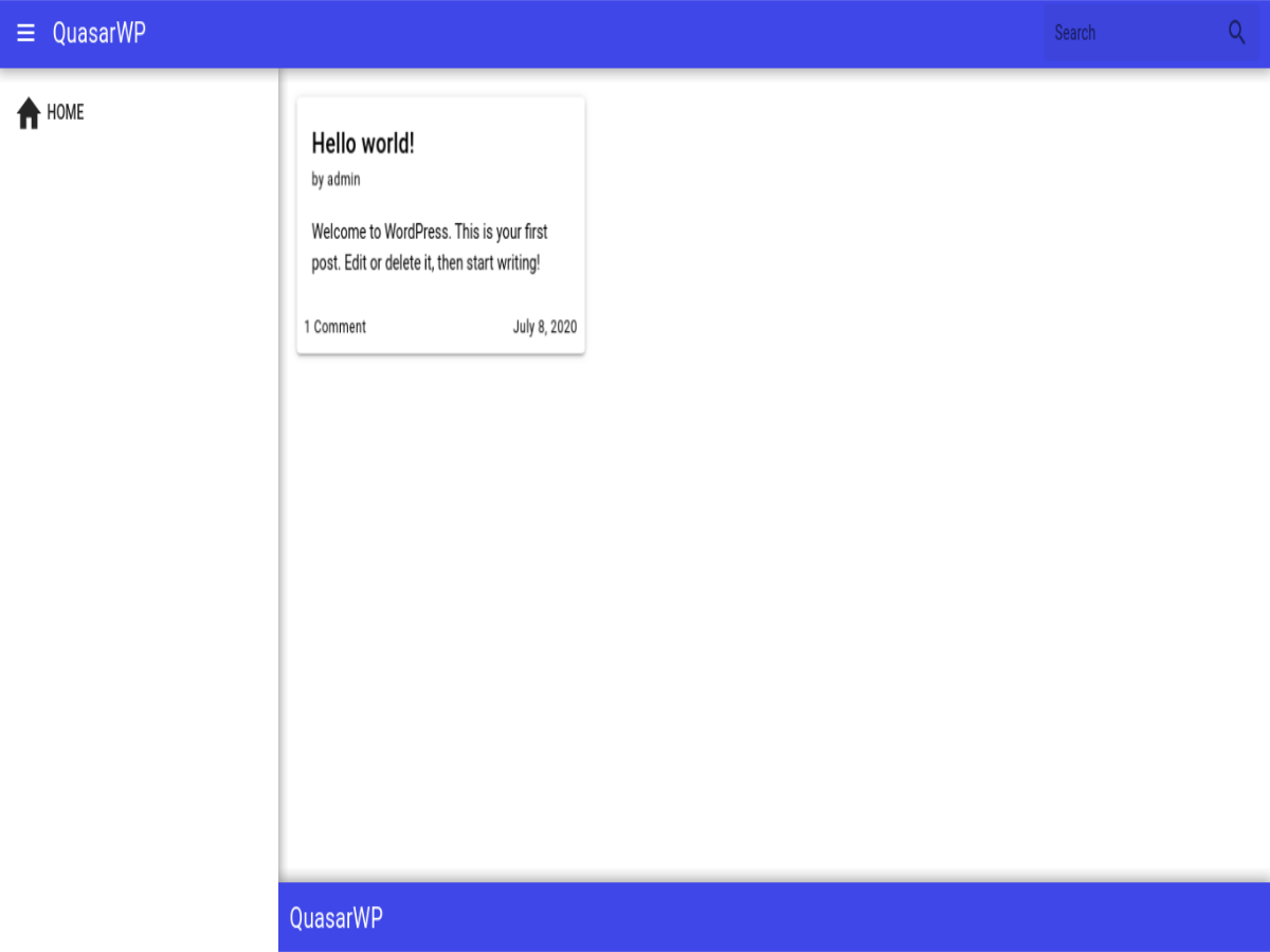 QuasarWP gallery image