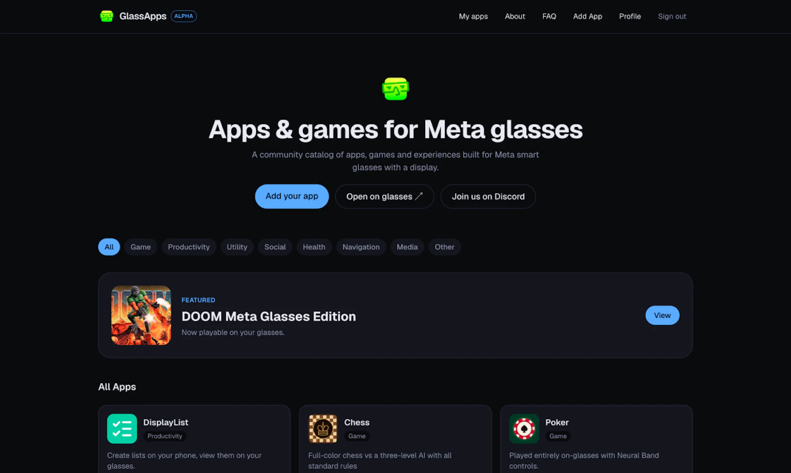Glass Apps screenshot 2