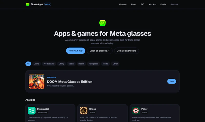 Glass Apps screenshot 2