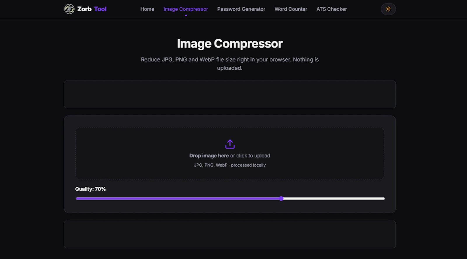 ZorbTool screenshot 3