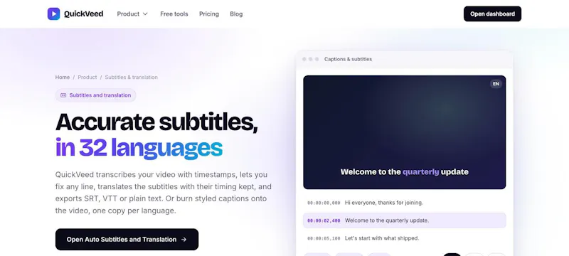 QuickVeed screenshot 3