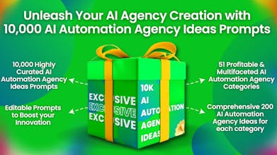 10,000 AI Automation Agency Idea Prompts gallery image