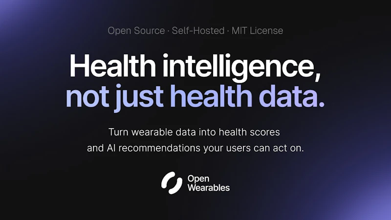 Open Wearables screenshot 1 (video preview)