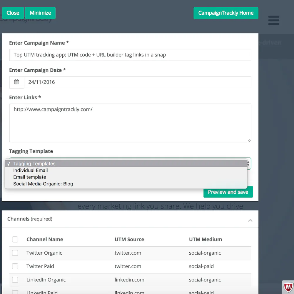 CampaignTrackly
