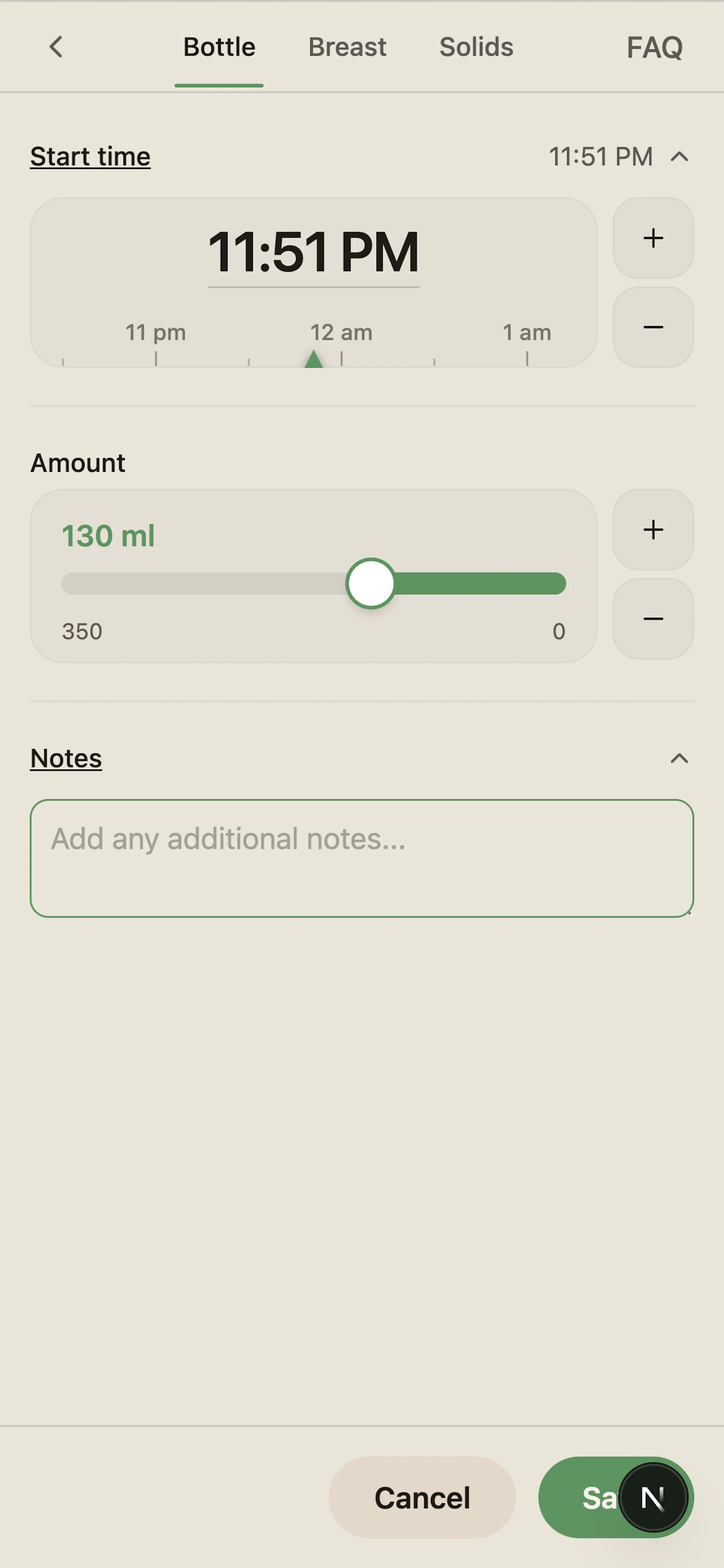 Baby Log screenshot 6