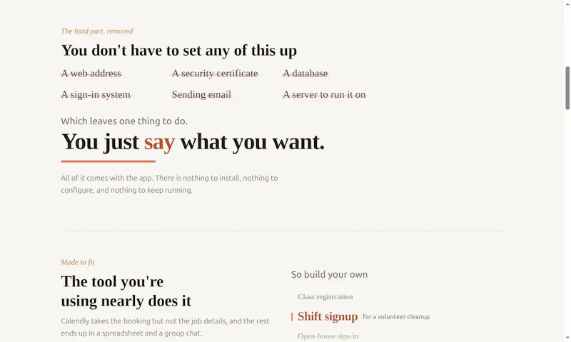 Homespun screenshot 4