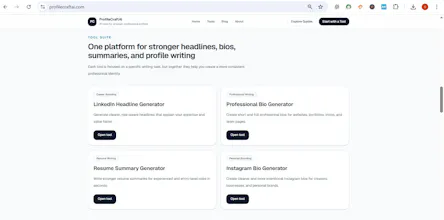 ProfileCraftAI gallery image