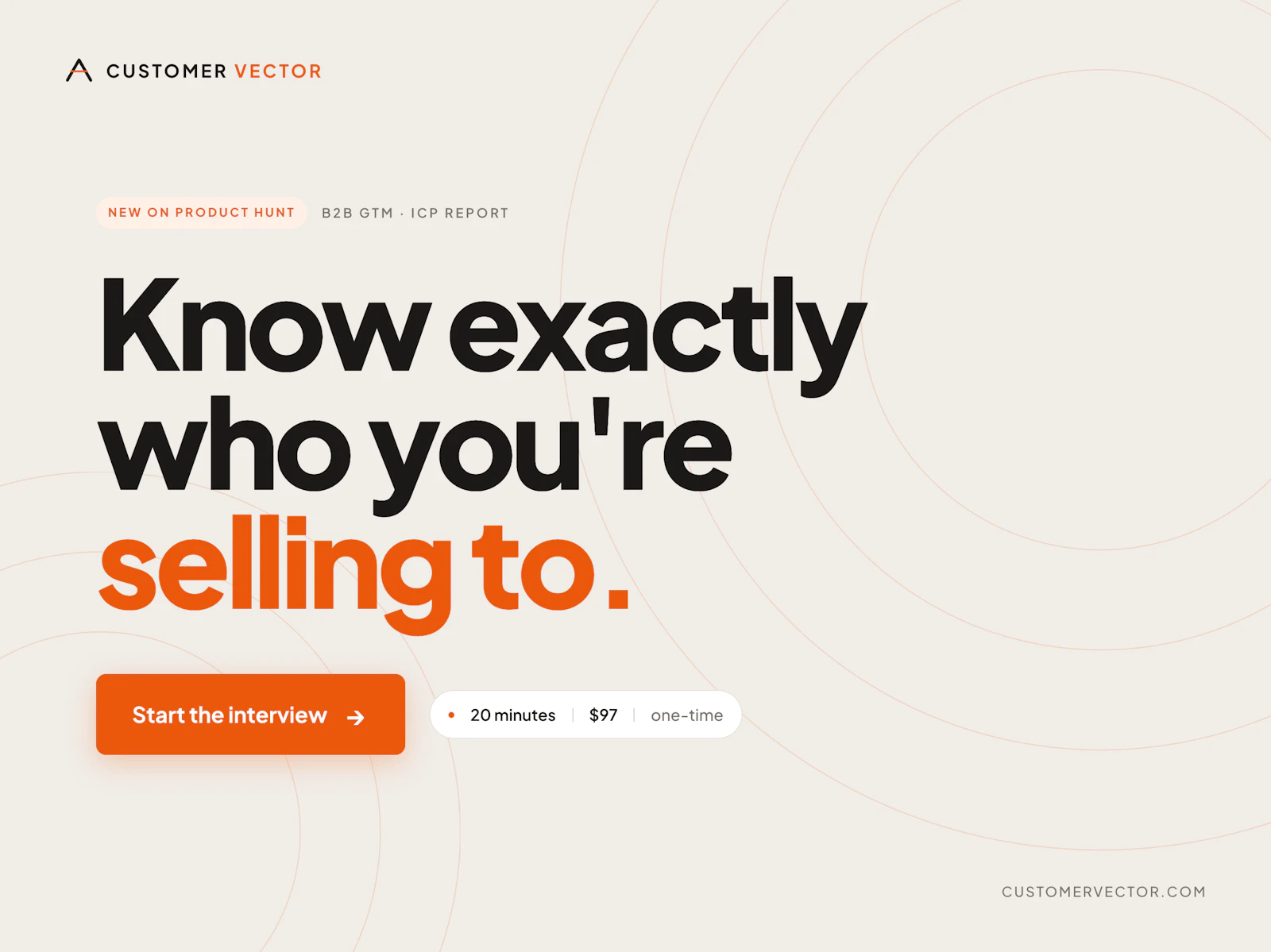 CustomerVector screenshot 2