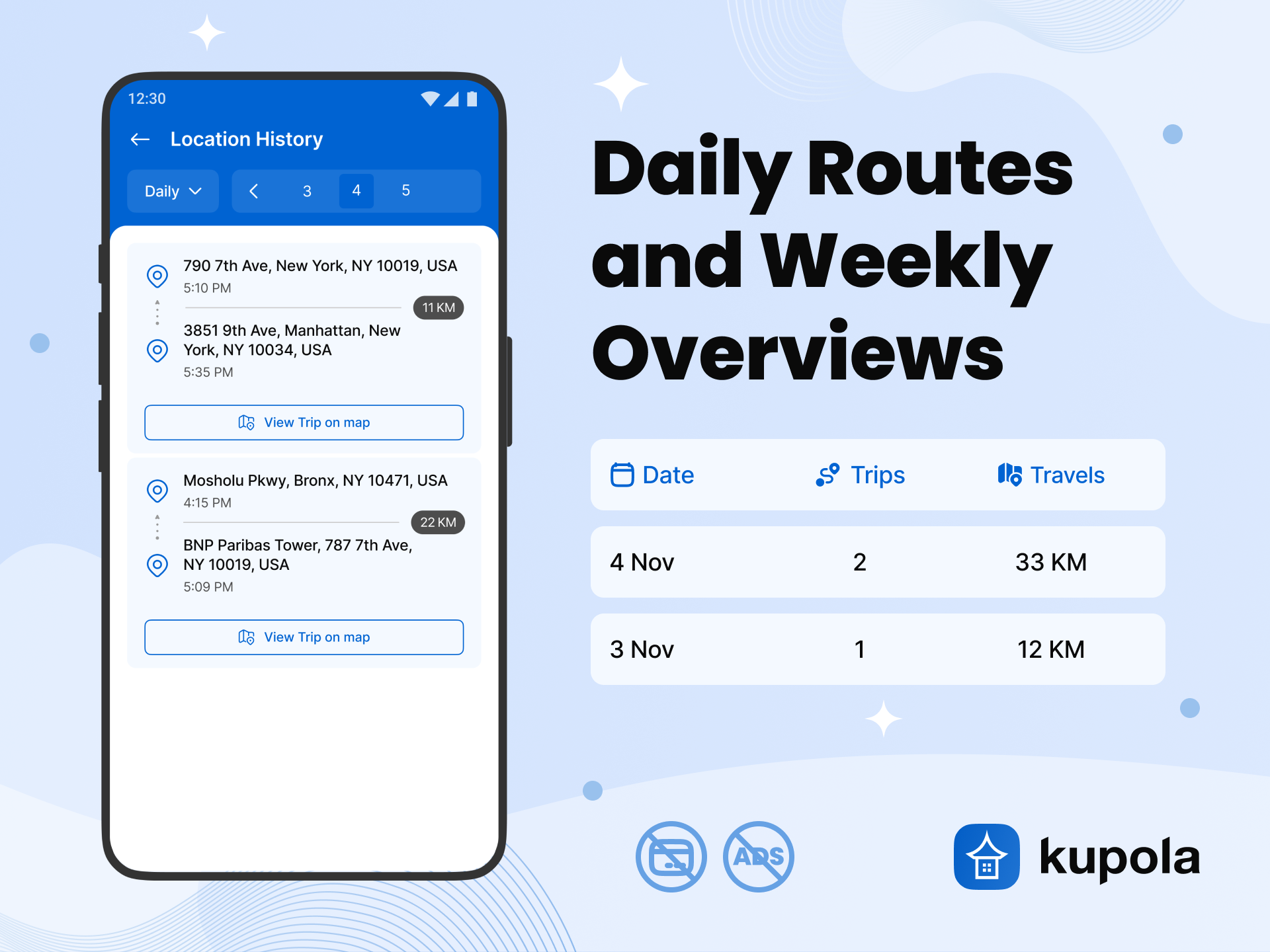 Kupola Parental Control App - Screenshot 3 showing product features and functionality