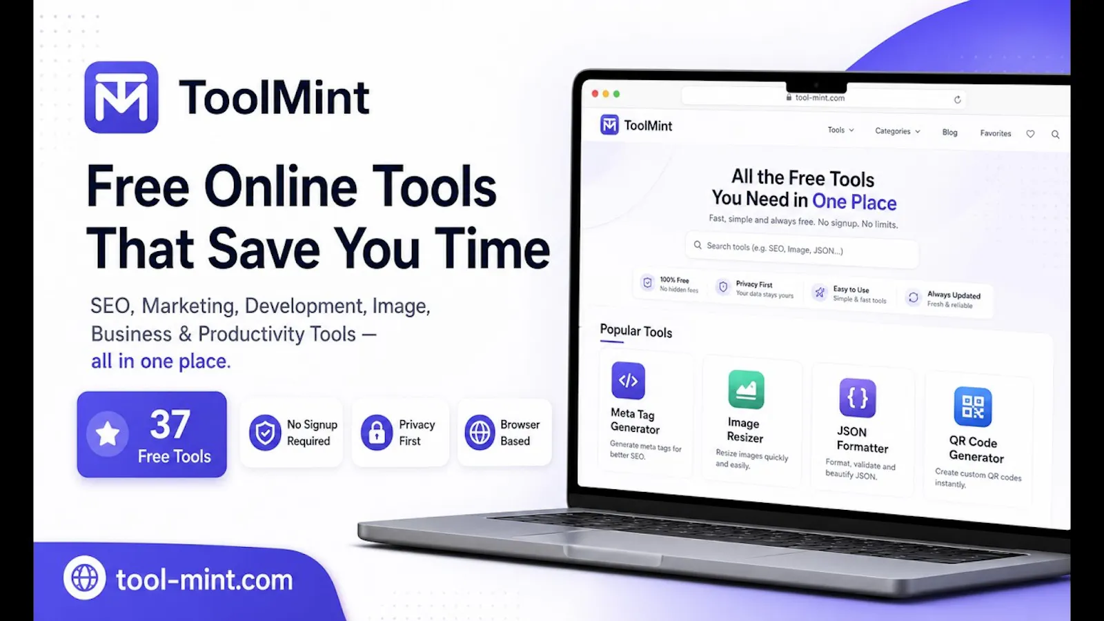 ToolMint screenshot 1 (video preview)