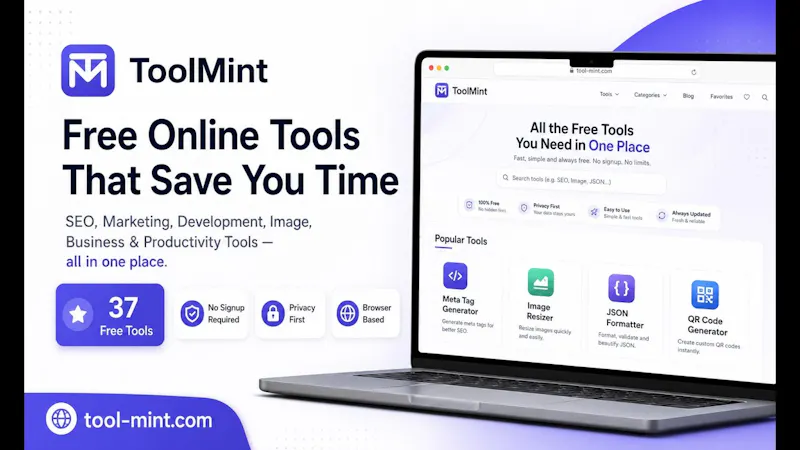 ToolMint screenshot 1 (video preview)