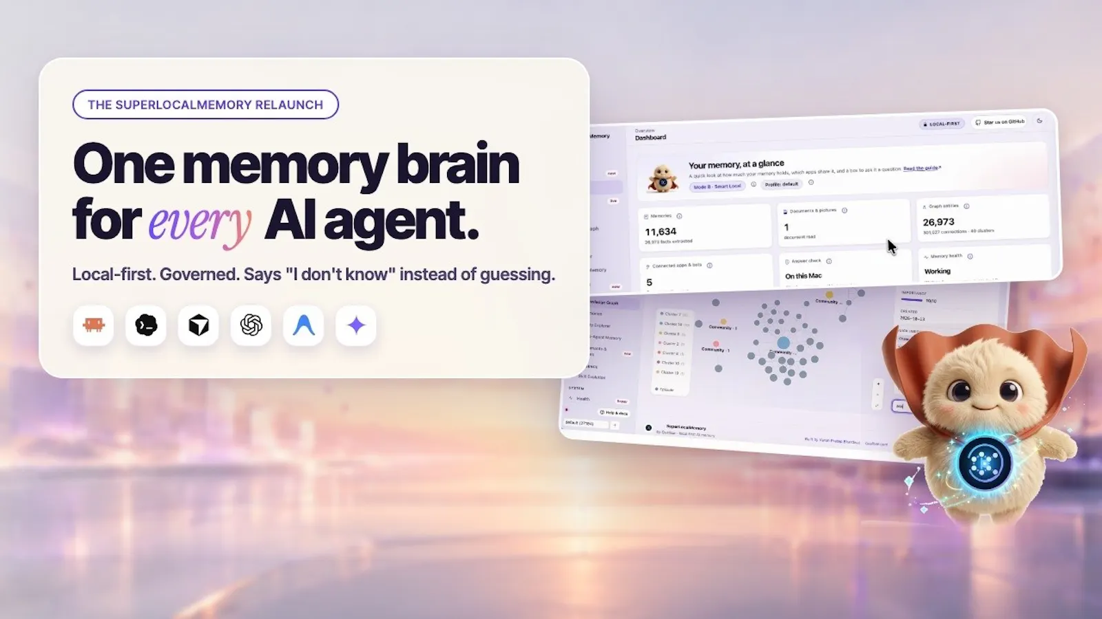SuperLocalMemory screenshot 1 (video preview)