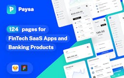 Paysa - UI Kit for FinTech SaaS Apps media 1