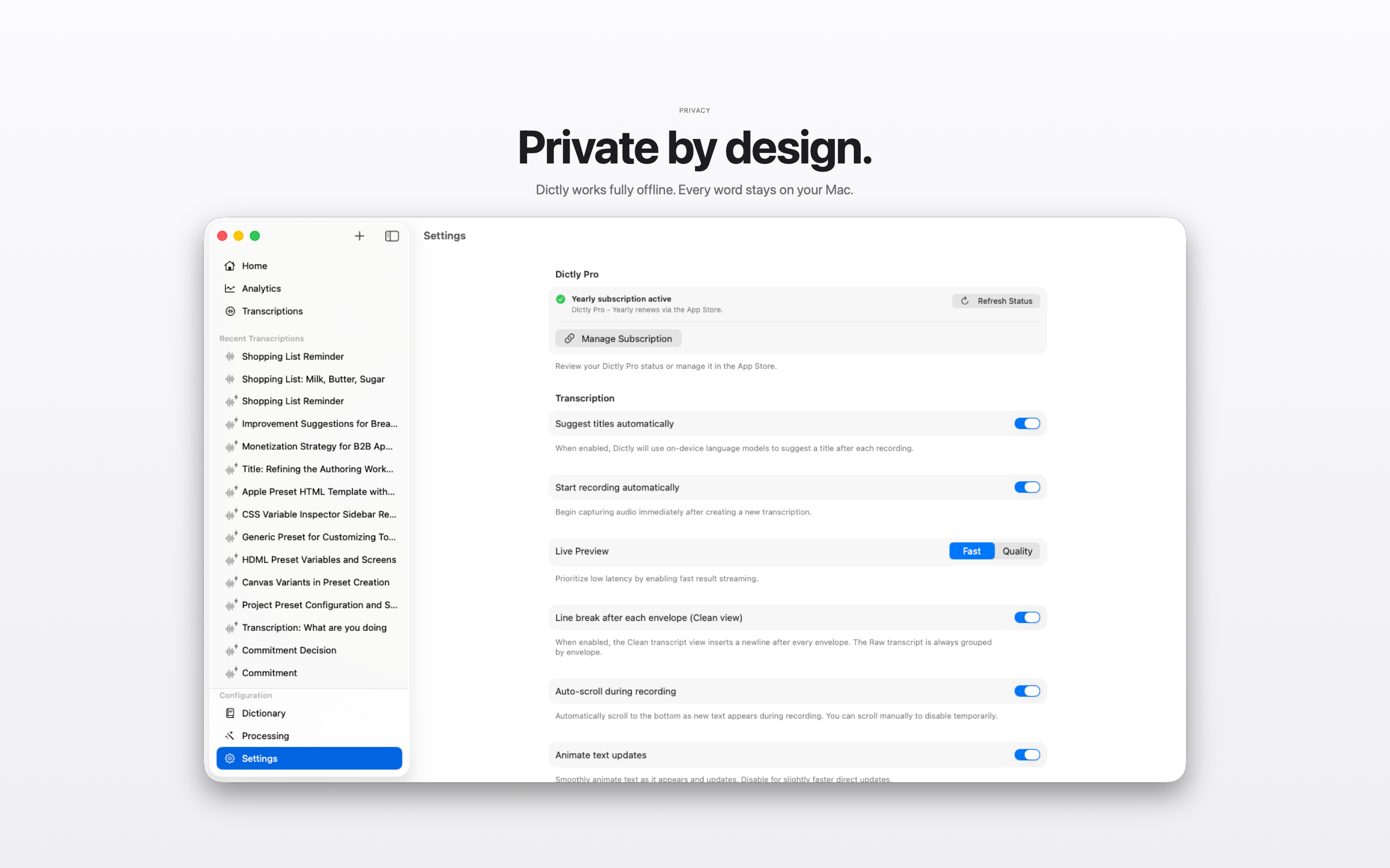 Dictly gallery image