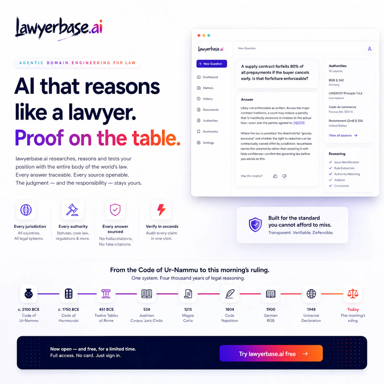 lawyerbase.ai screenshot 2