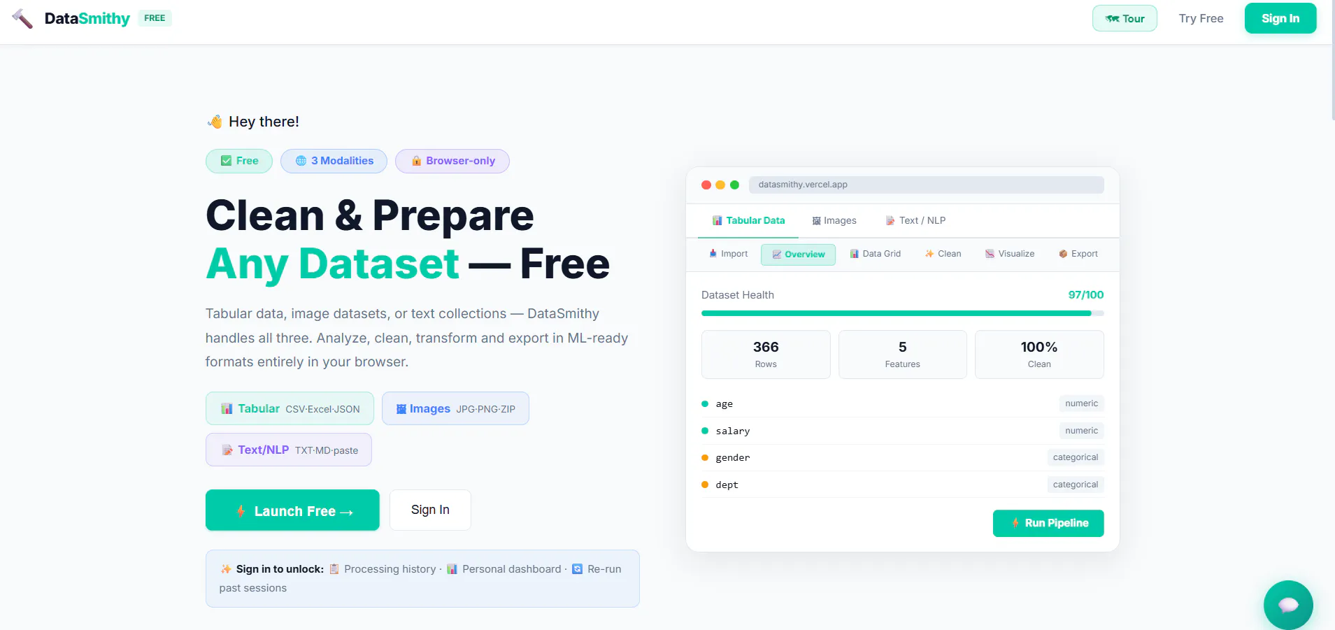 DataSmithy - Data Engineering Platform  gallery image