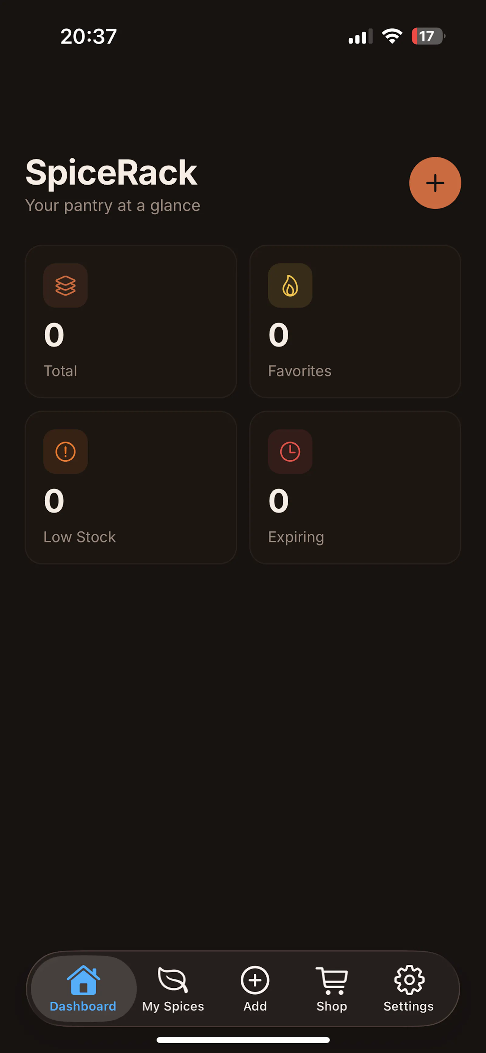 SpiceRack screenshot 2