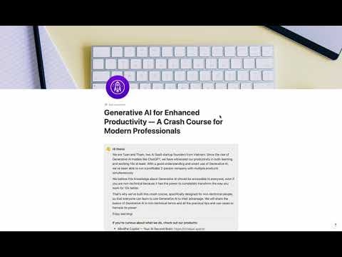 GenAI for Enhanced Productivity gallery image