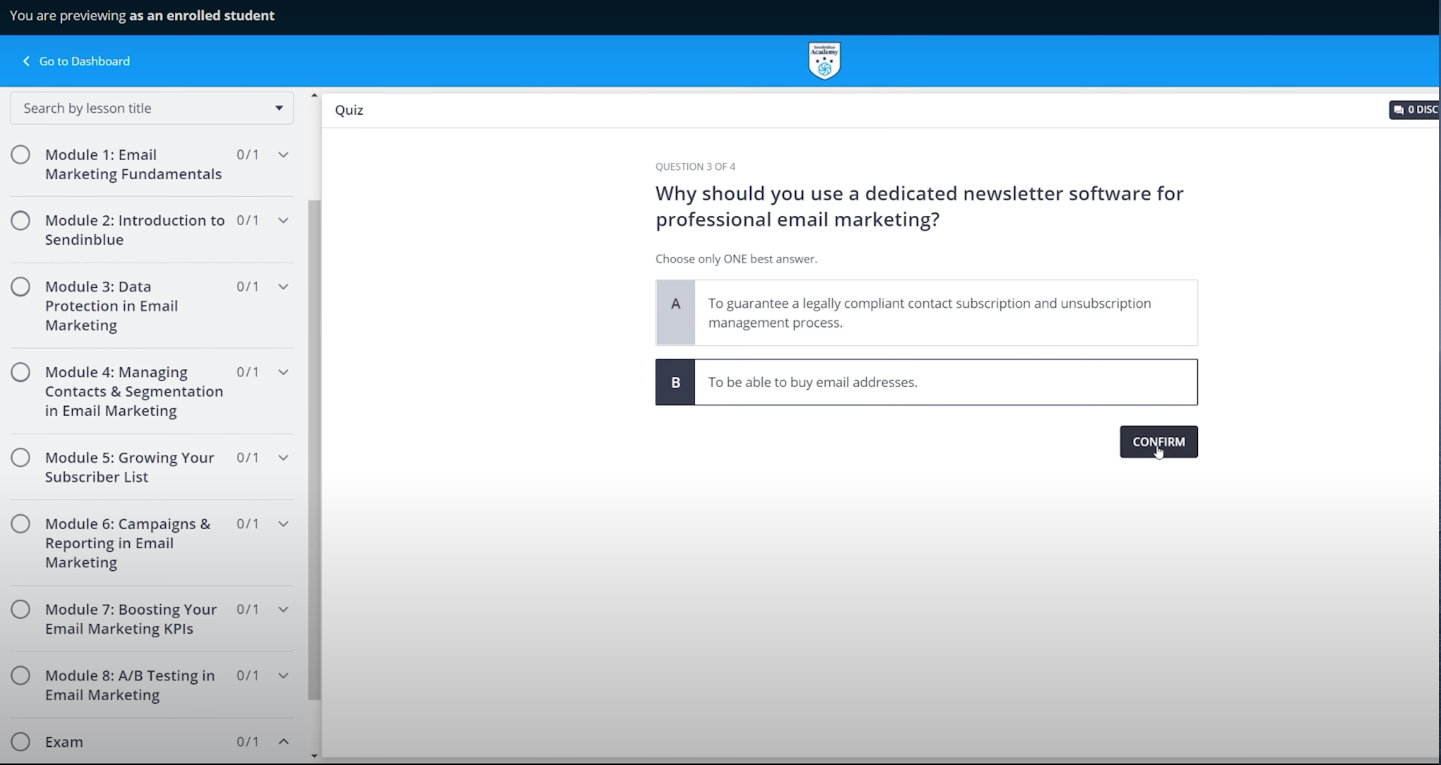 Sendinblue Academy: Email Marketing gallery image