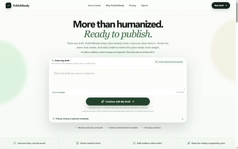 PublishReady screenshot 2