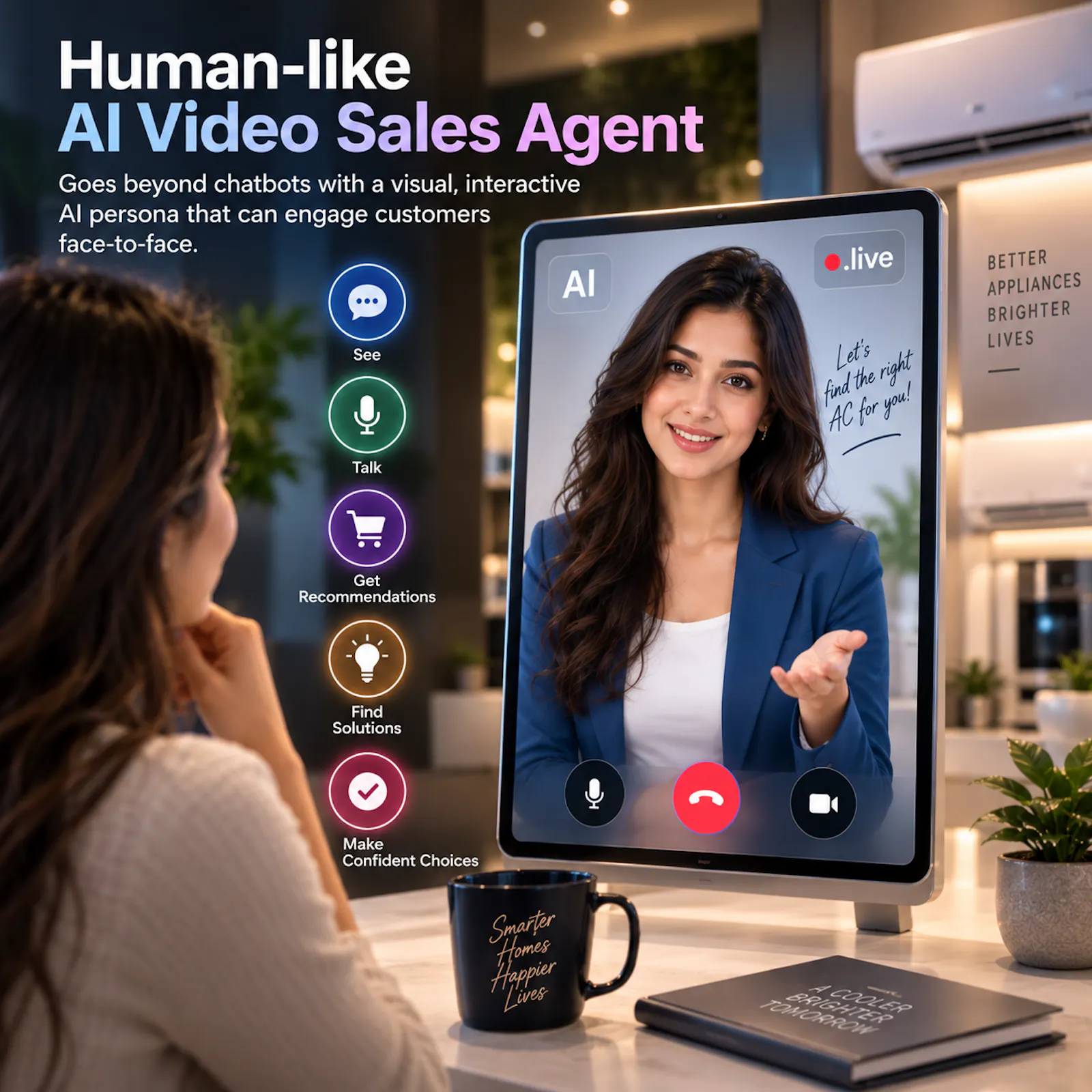 AIVA — AI Video Sales Agent screenshot 2
