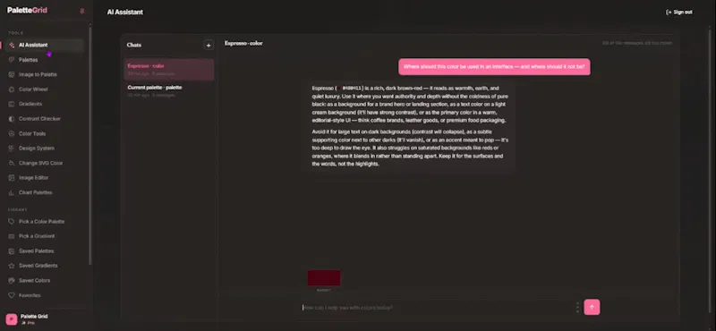 Palette Grid screenshot 1 (video preview)