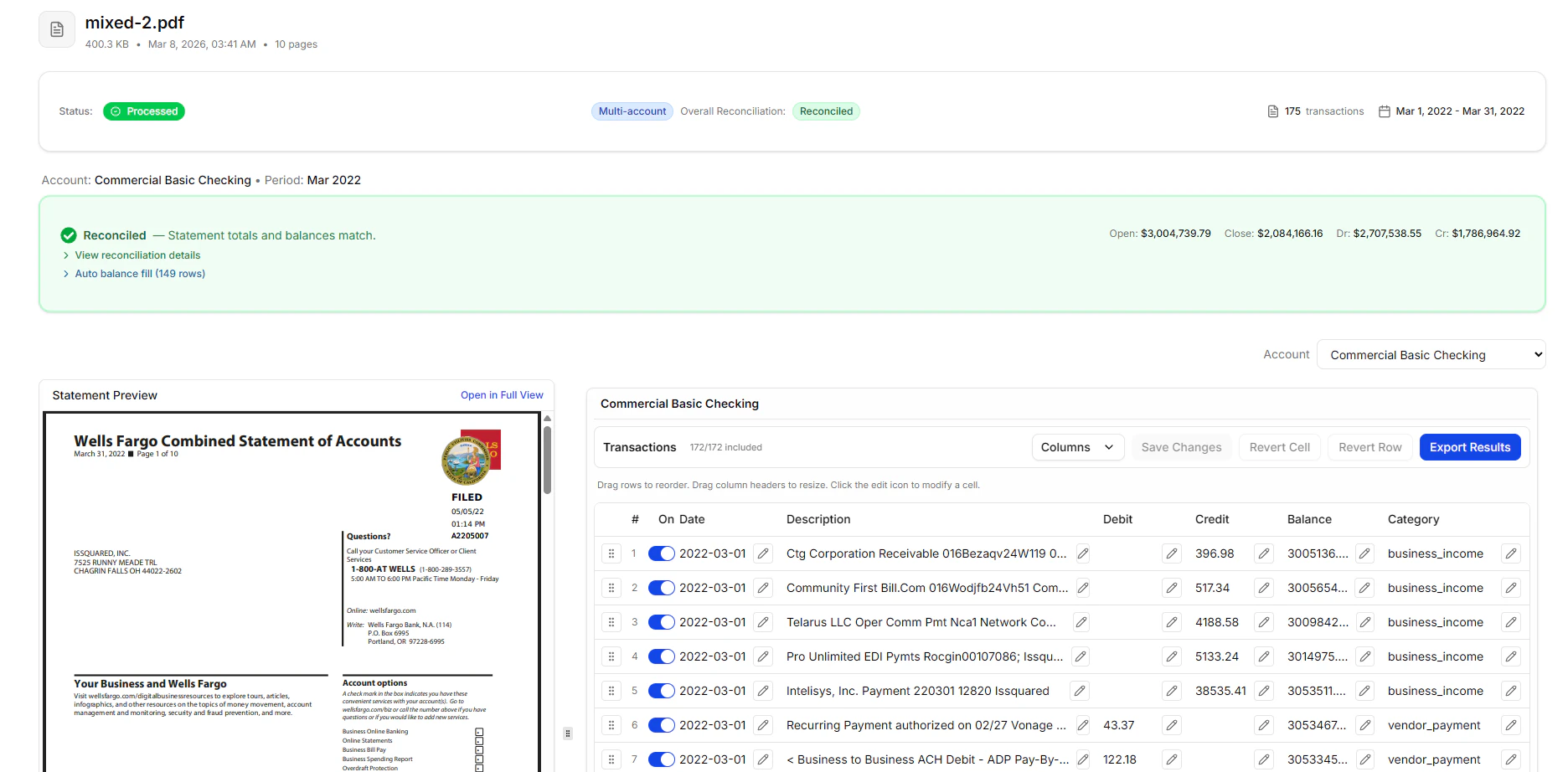 Reconcile Bank Statements screenshot 5