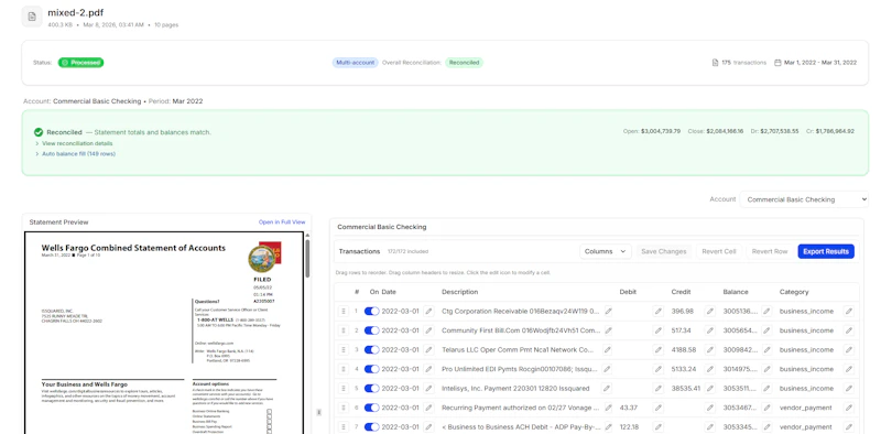 Reconcile Bank Statements screenshot 6
