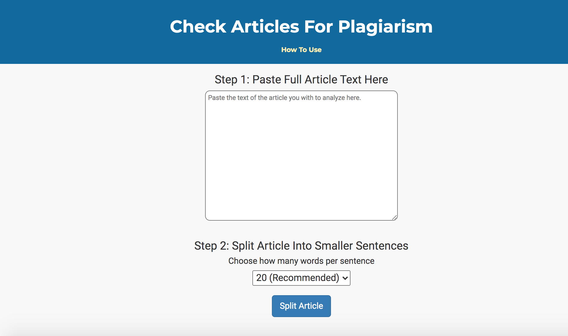 Check Articles For Plagiarism gallery image
