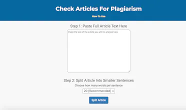 Check Articles For Plagiarism gallery image