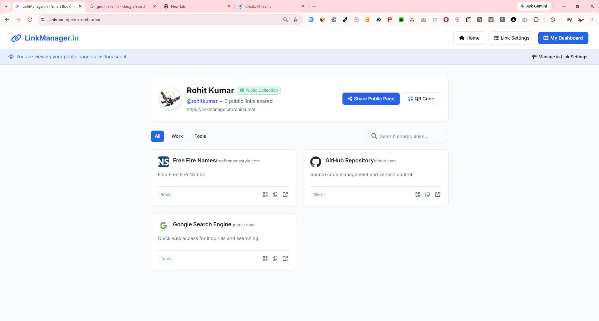 LinkManager.in gallery image