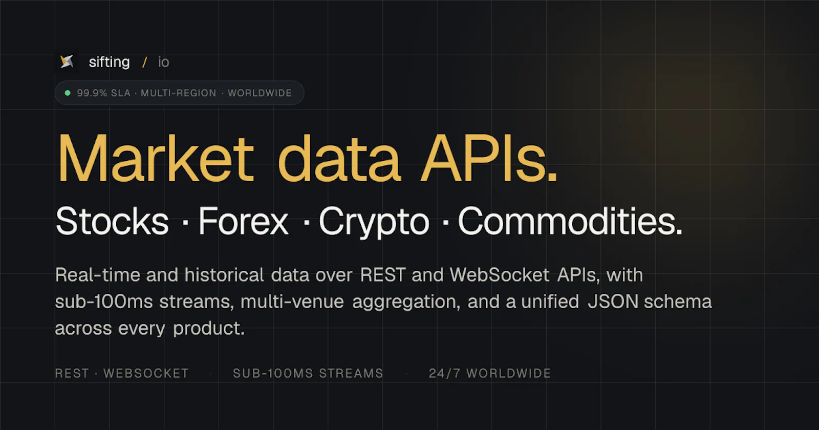 SiftingIO screenshot 1
