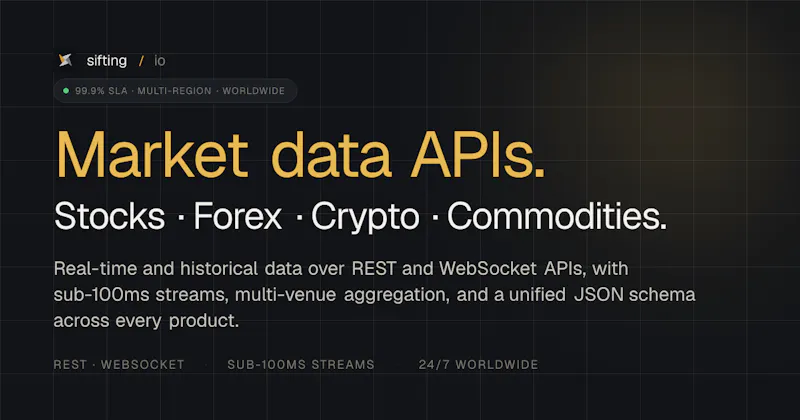 SiftingIO screenshot 1